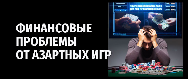 Финансовые проблемы от азартных игр